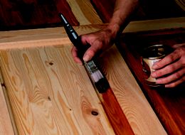 How To Paint Varnish Stain A Door Ideas Advice Diy