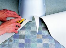 How To Lay Sheet Vinyl Ideas Advice Diy At B Q