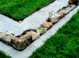 How to build a stone garden wall | Ideas & Advice | DIY at B&Q