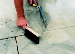 scle: build a shed base using paving slabs