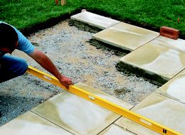 How To Lay A Patio Ideas Advice Diy At B Q