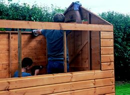 How to build a wooden shed Ideas &amp; Advice DIY at B&amp;Q